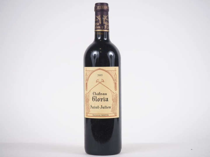 1 BOUTEILLE CHÂTEAU GLORIA ST JULIEN - 2005 