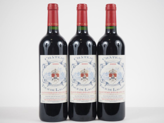 Vente aux enchères 3 BOUTEILLES CHÂTEAU TOUR DE LAGARDE GC ST ÉMILION - 2006 