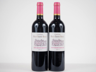 Vente aux enchères 2 BOUTEILLES CHÂTEAU HAUT SAINT BRICE GC ST ÉMILION - 2011 