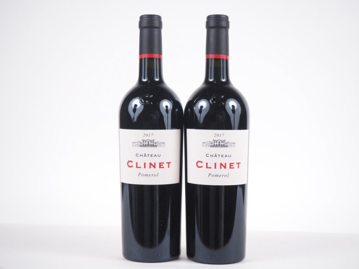 2 BOUTEILLES CHÂTEAU CLINET POMEROL - 2017 