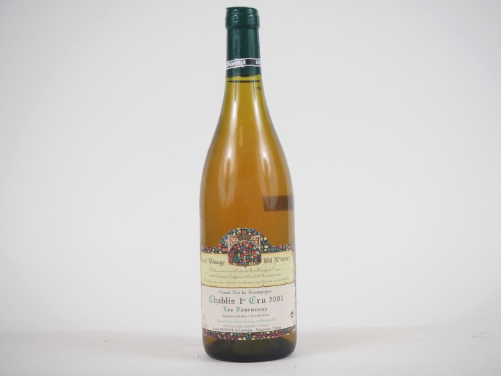 1 BOUTEILLE CHABLIS 1er CRU "LES FOURNEAUX" DUFOUR de LOUVIGNY - 2001