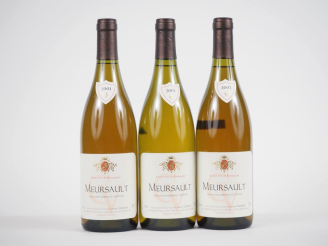Vente aux enchères 3 BOUTEILLES MEURSAULT CHARLES VIGNON - 2001