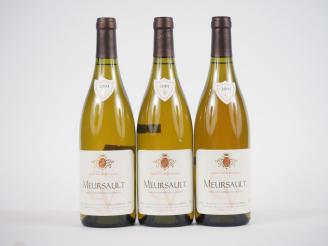 Vente aux enchères 3 BOUTEILLES MEURSAULT CHARLES VIGNON - 2001