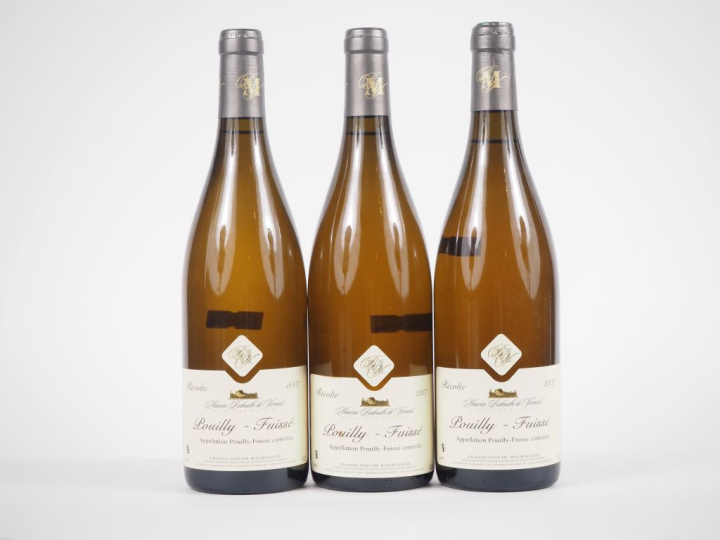 3 BOUTEILLES POUILLY FUISSÉ MAURICE BIDOUILH DE VERNEUIL - 2007