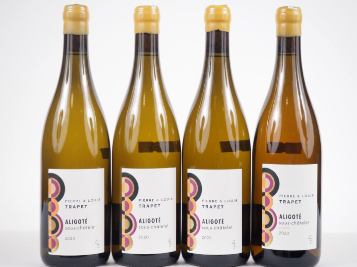 4 BOUTEILLES ALIGOTÉ SOUS CHÂTELET DOMAINE PIERRE ET LOUIS TRAPET - 20