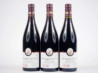 Vente aux enchères 3 BOUTEILLES MARANGES 1er CRU "CLOS DES ROIS" MAURICE BIDOUILH - 2004