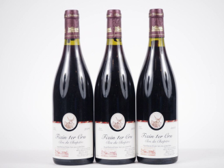 Vente aux enchères 3 BOUTEILLES FIXIN 1er CRU "CLOS DU CHAPITRE" MAURICE BIDOUILH - 2004