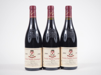 Vente aux enchères 3 BOUTEILLES NUITS ST GEORGES 1er CRU BERTRAND AMBROISE - 2004