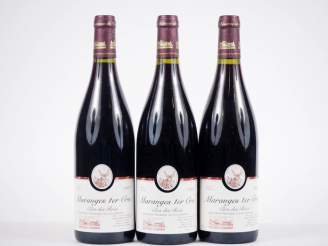 Vente aux enchères 3 BOUTEILLES MARANGES 1er CRU "CLOS DES ROIS" MAURICE BIDOUILH - 2004