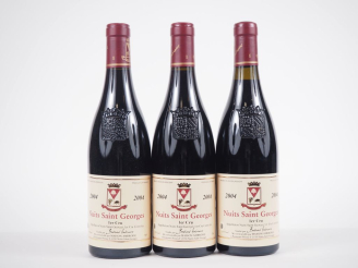 Vente aux enchères 3 BOUTEILLES NUITS ST GEORGES 1er CRU BERTRAND AMBROISE - 2004