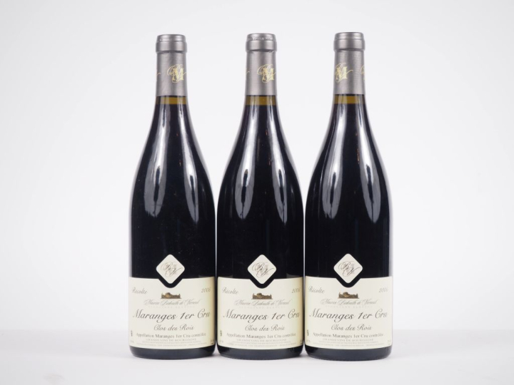 3 BOUTEILLES MARANGES 1er CRU "CLOS DES ROIS" MAURICE BIDOUILH DE VERN