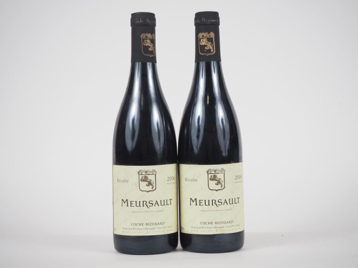 2 BOUTEILLES MEURSAULT COCHE BIZOUARD - 2006 