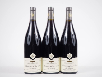 Vente aux enchères 3 BOUTEILLES POMMARD 1er CRU "LES CHANLINS" MAURICE BIDOUILH DE VERNEU