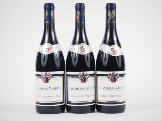 Vente aux enchères 3 BOUTEILLES CHAMBOLLE MUSIGNY DUFOULEUR PÈRE   FILS - 2008