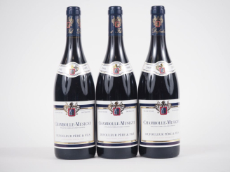 Vente aux enchères 3 BOUTEILLES CHAMBOLLE MUSIGNY DUFOULEUR PÈRE   FILS - 2008