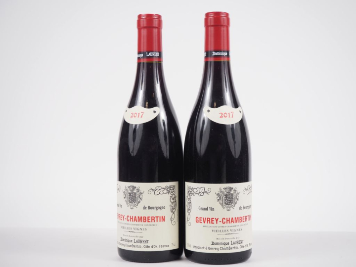 2 BOUTEILLES GEVREY CHAMBERTIN "VIEILLES VIGNES" DOMINIQUE LAURENT - 2