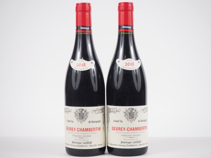 2 BOUTEILLES GEVREY CHAMBERTIN "VIEILLES VIGNES" DOMINIQUE LAURENT - 2