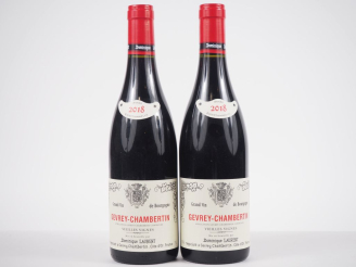 Vente aux enchères 2 BOUTEILLES GEVREY CHAMBERTIN "VIEILLES VIGNES" DOMINIQUE LAURENT - 2