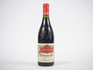 Vente aux enchères 1 BOUTEILLE CHÂTEAUNEUF DU PAPE "CLOS DE L'ORATOIRE DES PAPES"- 2004