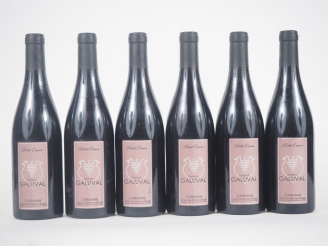 Vente aux enchères 6 BOUTEILLES CAIRANNE "PETIT CŒUR" DOMAINE GALUVAL - 2004 