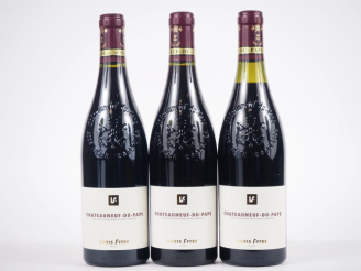 Vente aux enchères 3 BOUTEILLES CHÂTEAUNEUF DU PAPE LOUIS AFFRE - 2009