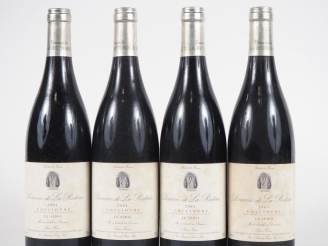 Vente aux enchères 4 BOUTEILLES DOMAINE DE LA RECTORIE "LE SÉRIS" COLLIOURE - 2004 - ET