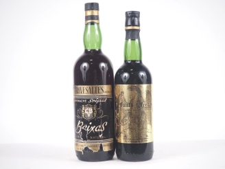 Vente aux enchères 2 BOUTEILLES : 1 BOUTEILLE FONTS FRÈDAS MAURY/1 BOUTEILLE RIVESALTES "