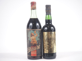 Vente aux enchères 2 BOUTEILLES : 1 BOUTEILLE FONTS FRÈDAS MAURY/1 VIEILLE BOUTEILLE DAUR