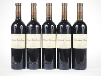 Vente aux enchères 5 BOUTEILLES CHÂTEAU DU GALOUPET CÔTES DE PROVENCE - 2000 - 1 BG