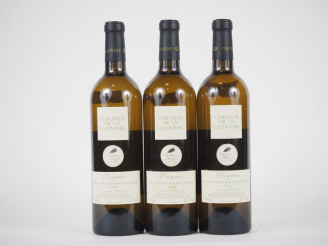 Vente aux enchères 3 BOUTEILLES VIOGNIER DE LA GALINIERE - 2004 