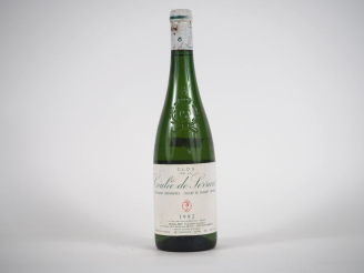Vente aux enchères 1 BOUTEILLE CLOS DE LA COULÉE DE SERRANT NICOLAS JOLY - 1992 