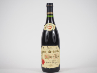 Vente aux enchères 1 BOUTEILLE RIOJA "RESERVA" MONTE REAL - 1996 