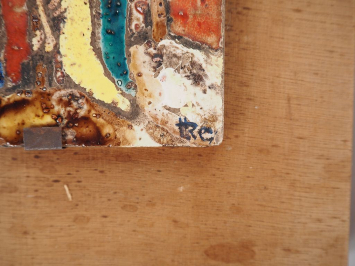 Henri Paul REY.  "Saintes femmes au pied de la croix" et "le jardin d'