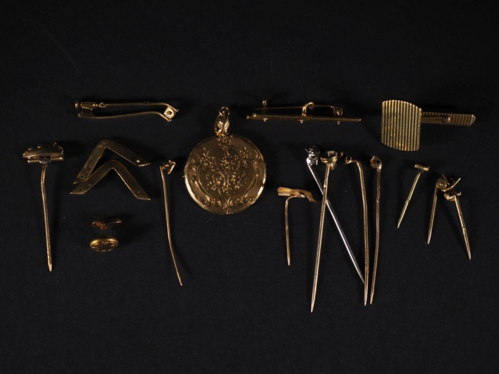 Débris d'or 750 Poids : 25,10 g   