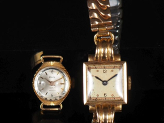 Vente aux enchères Boitier de montre de dame en or 750 Poids tel : 5,45 g montre de dame 