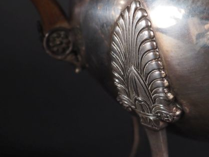 Partie de service à thé et à café de style Louis XVI en argent 925, à 