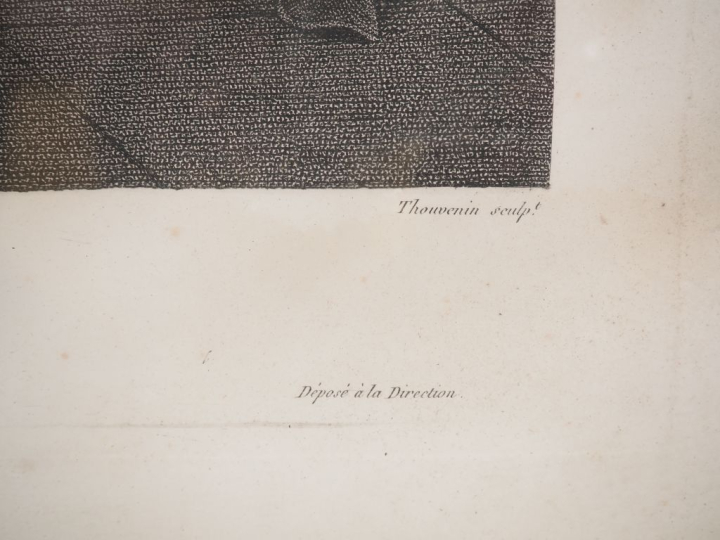 Paire de gravures d'après Singleton, "Scènes bibliques".