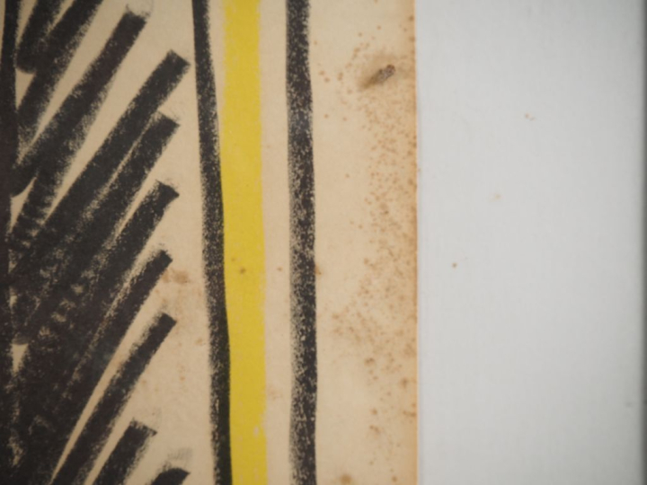 Affiche de l'exposition AKI KURODA à la Galerie Maeght Avril 1985 Dim.