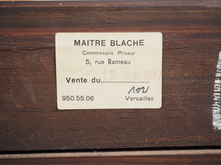 Marcel LEPRIN.  "l'abri St Joseph" Huile sur toile, signée en bas à dr