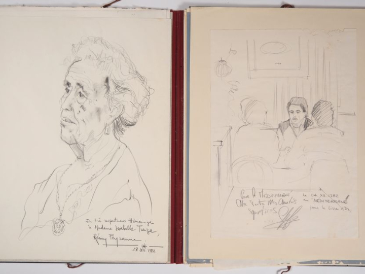 Rémy PEYRANNE. Livre d'or contenant 5 compositions ou études