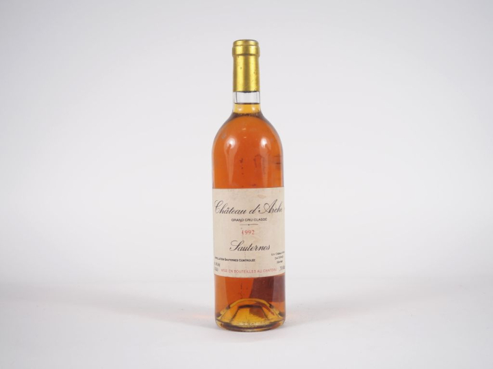1 BOUTEILLE CHÂTEAU D'ARCHE CC SAUTERNES - 1992 