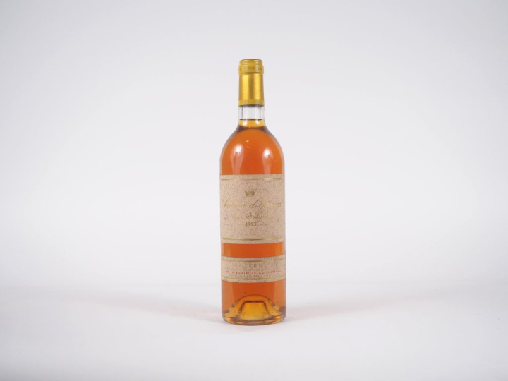 1 BOUTEILLE CHÂTEAU D'YQUEM 1er CCS SAUTERNES - 1993 - ET 