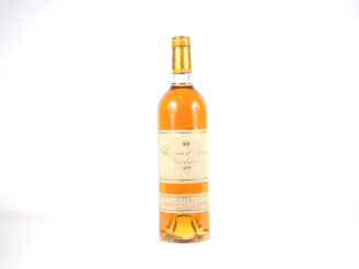 Vente aux enchères 1 BOUTEILLE CHÂTEAU D'YQUEM 1er CCS SAUTERNES - 1999 - BON NIVEAU/ET 