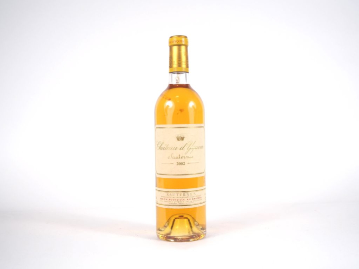 1 BOUTEILLE CHÂTEAU D'YQUEM 1er CCS SAUTERNES - 2002 - BG