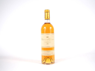 Vente aux enchères 1 BOUTEILLE CHÂTEAU D'YQUEM 1er CCS SAUTERNES - 2002 - BG