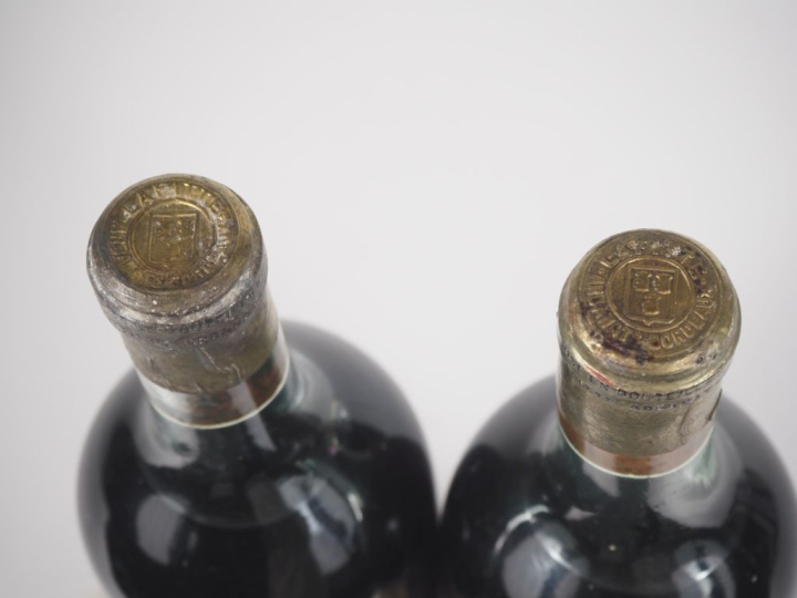 2 BOUTEILLES PEYRAGUEY "LE ROUSSET" HAUT SAUTERNES - HEP/ETS/EA 