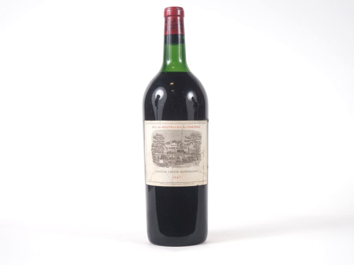1 MAGNUM CHÂTEAU LAFITE ROTHSCHILD 1er GCC PAUILLAC - 1967 - ELT