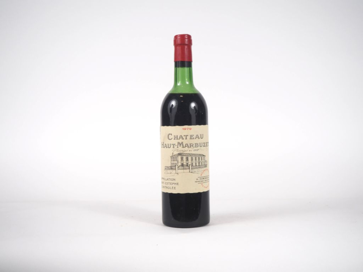 1 BOUTEILLE CHÂTEAU HAUT MARBUZET SAINT ESTÈPHE - 1979 - HEP-MEP 