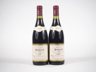 Vente aux enchères 2 BOUTEILLES HERMITAGE DOMAINE SAINT JEMMS ROBERT MICHELAS - 1994 