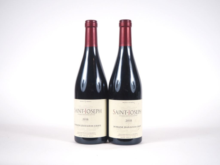 2 BOUTEILLES ST JOSEPH DOMAINE JEAN LOUIS CHAVE - 2018